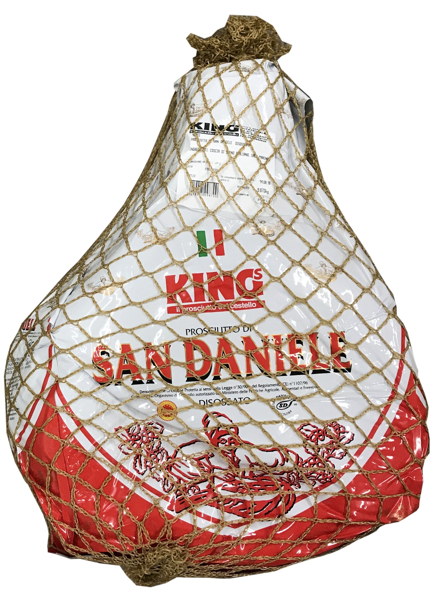 GEWÜRZTER SCHINKEN OHNE KNOCHEN SAN DANIELE DOP 8,5 Kg