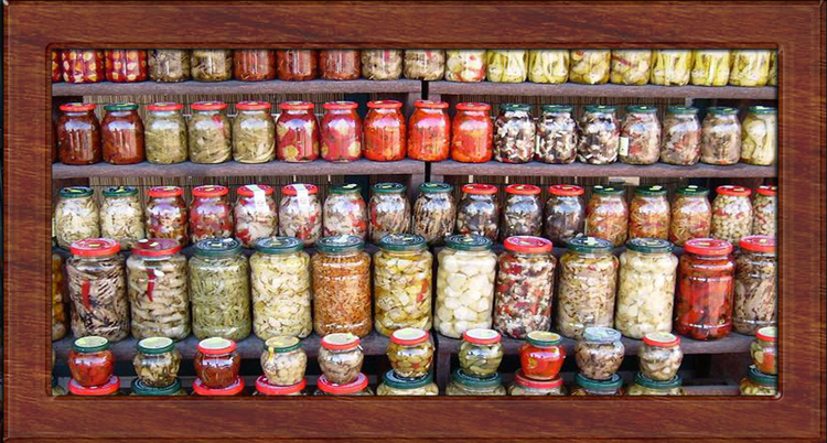 Preserved vegetables