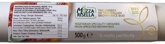 Vegan mozzarella for pizza - mozzarisella