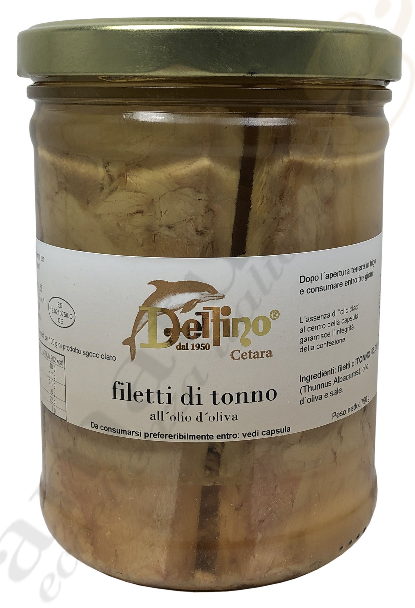 Filetti di Tonno - Delfino 790g