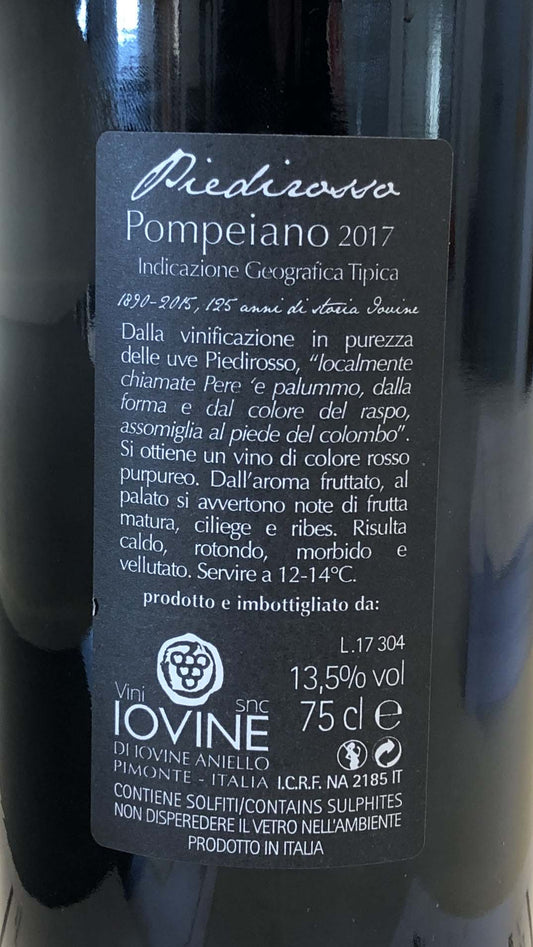 IOVINE - Piedriorosso - 750ml