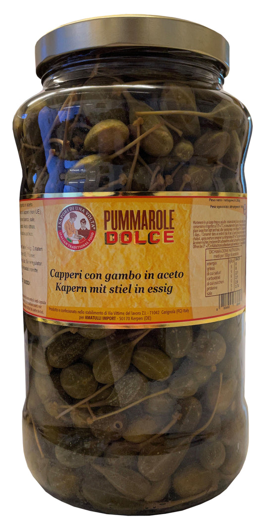 Cappero in aceto con gambo 3100g - DiLillo