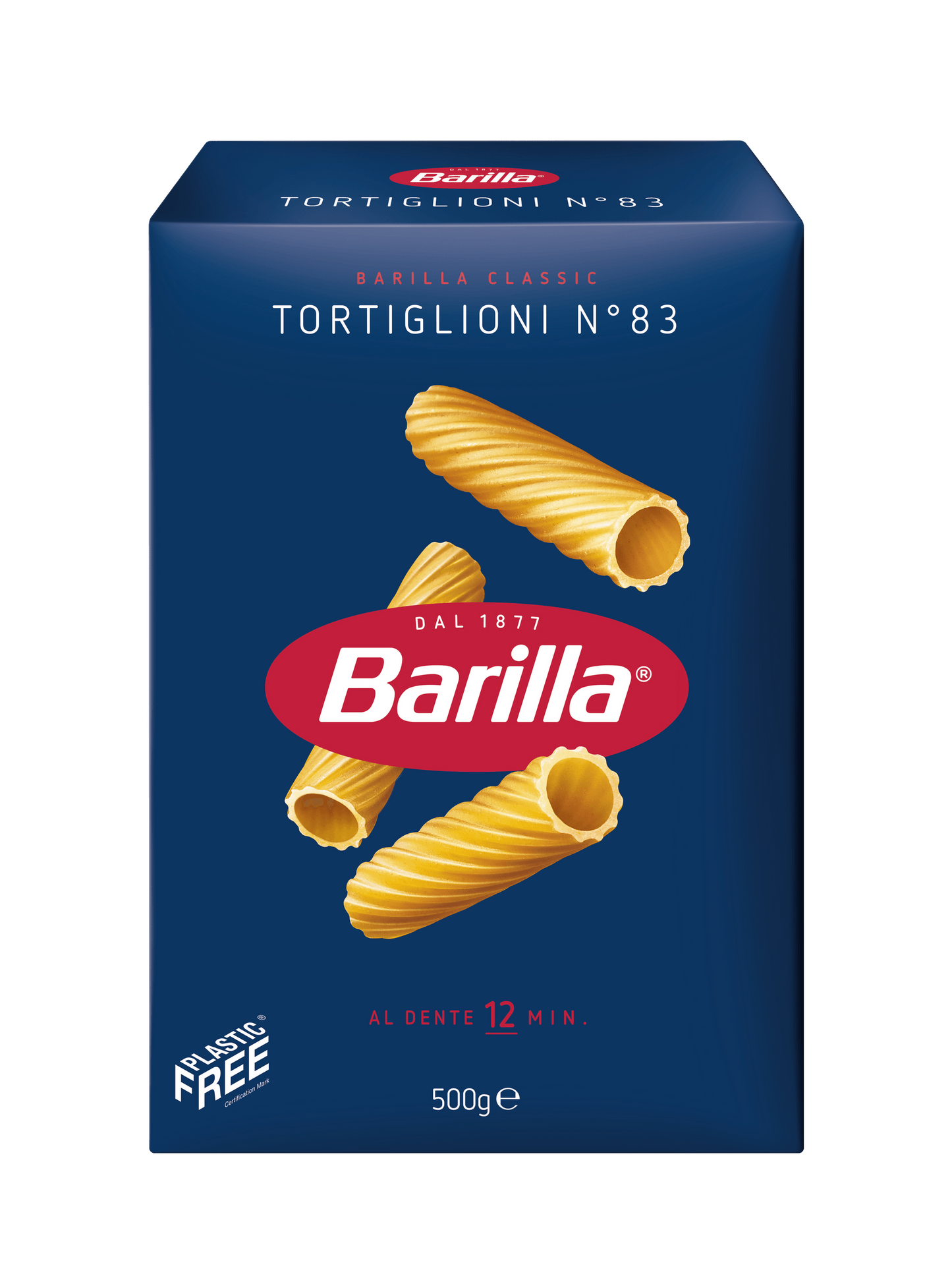 PASTA BARILLA TORTIGLIONI GR. 500