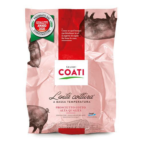 PROSCIUTTO COTTO LENTA COTTURA alta qualità Coati 10 Kg