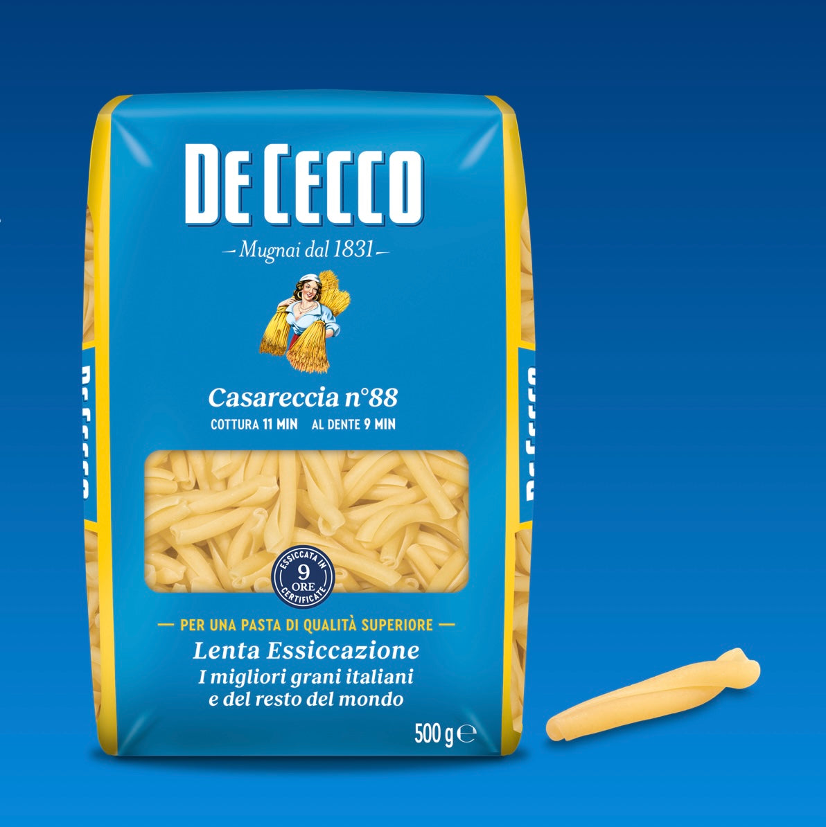 PASTA DE CECCO CASARECCE N. 88 GR. 500