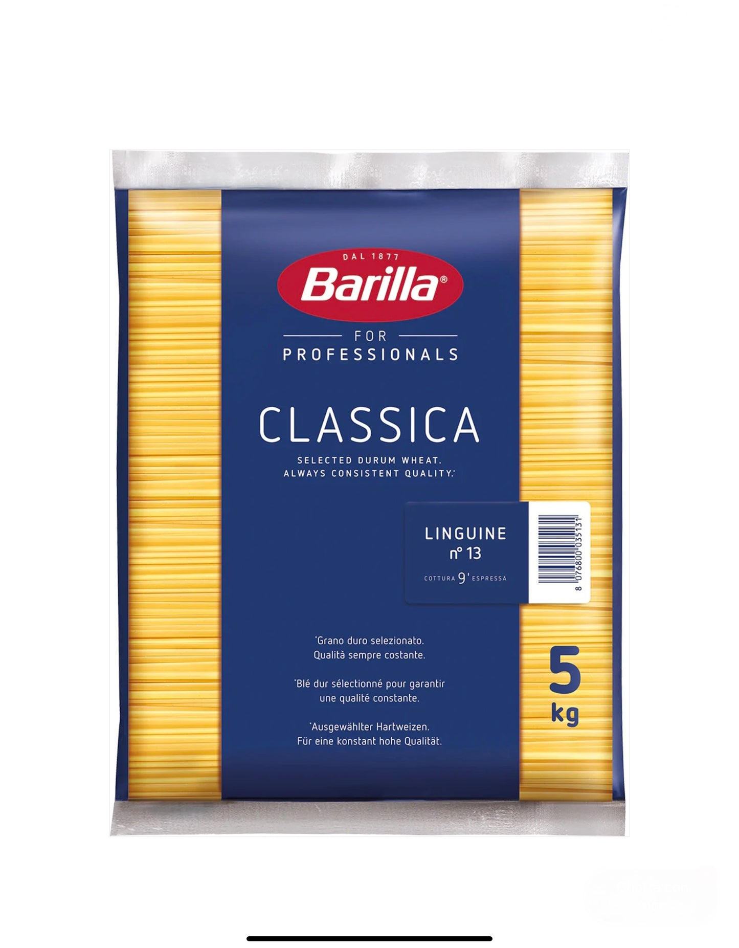 BARILLA PASTA LINGUINE KG. 5