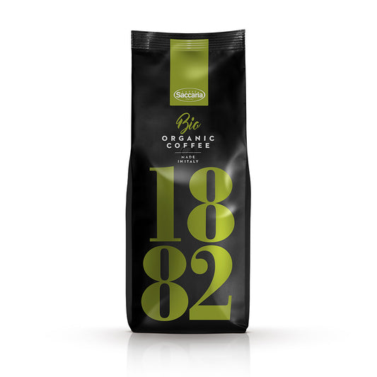 1882 ORGANIC COFFEE BEANS KG. 1 Saccaria (70% Arabica)