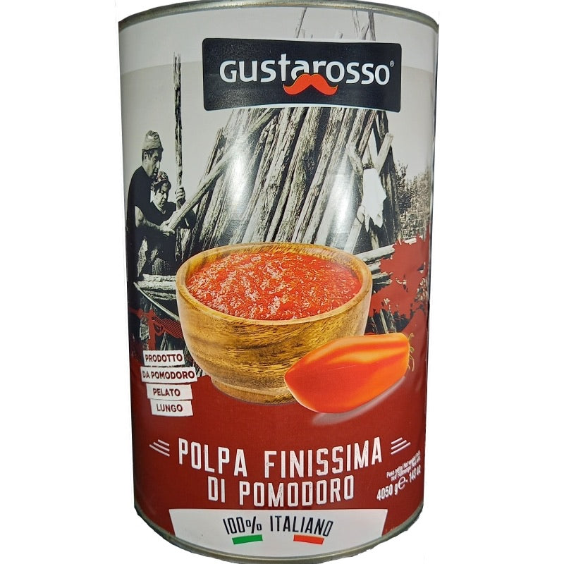 VERY FINE TOMATO PULP TIN KG. 4,05 x 3 Gustarosso