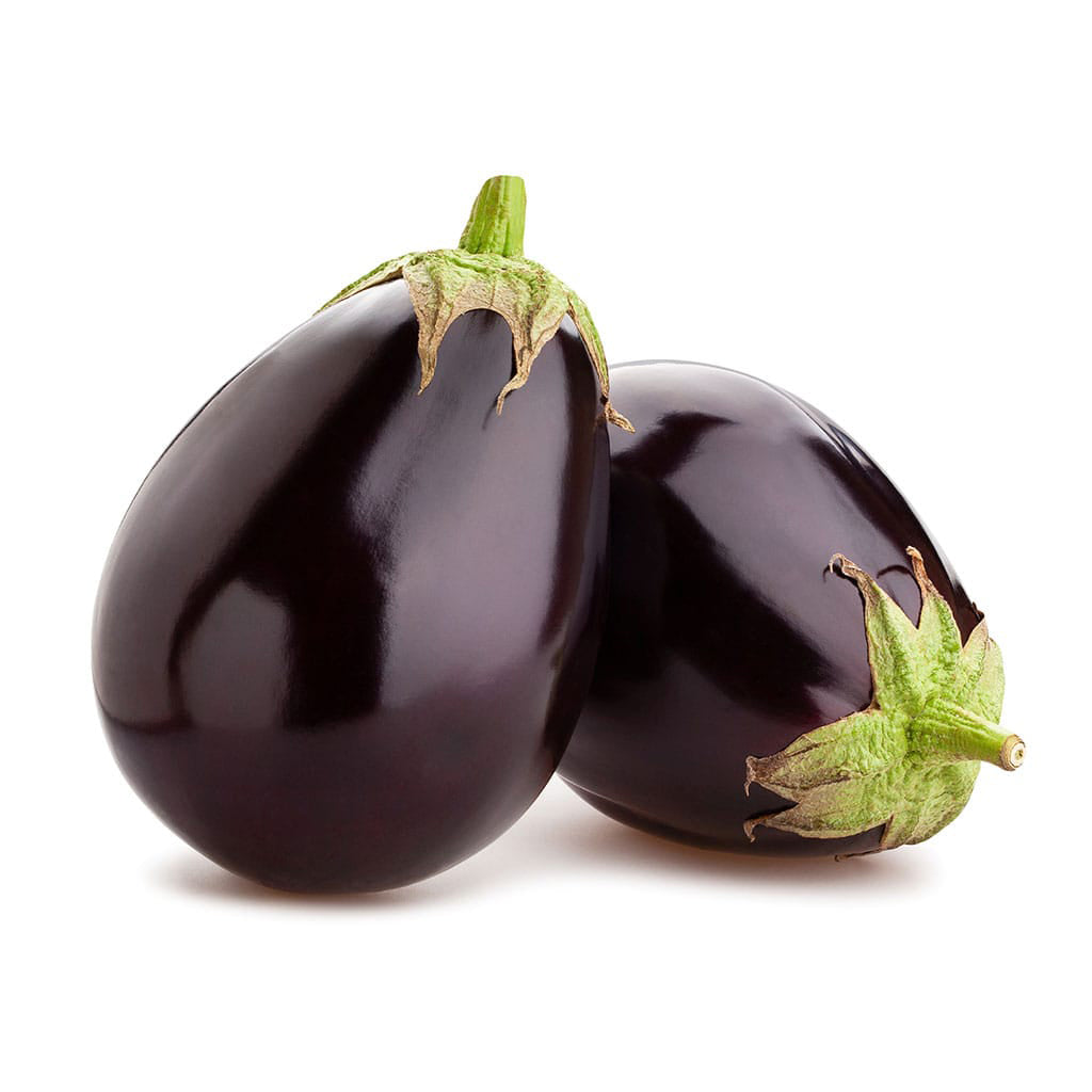 ROUND BLACK EGGPLANT