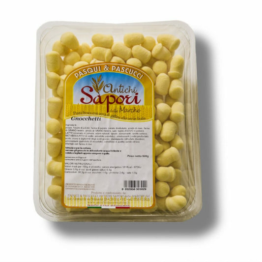 GNOCCHETTI DI PATATE FRESCHI GR. 500 Antichi Sapori