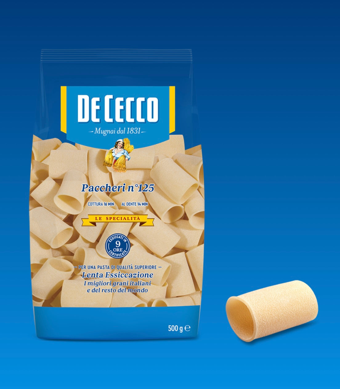 PASTA DE CECCO PACCHERI GR. 500