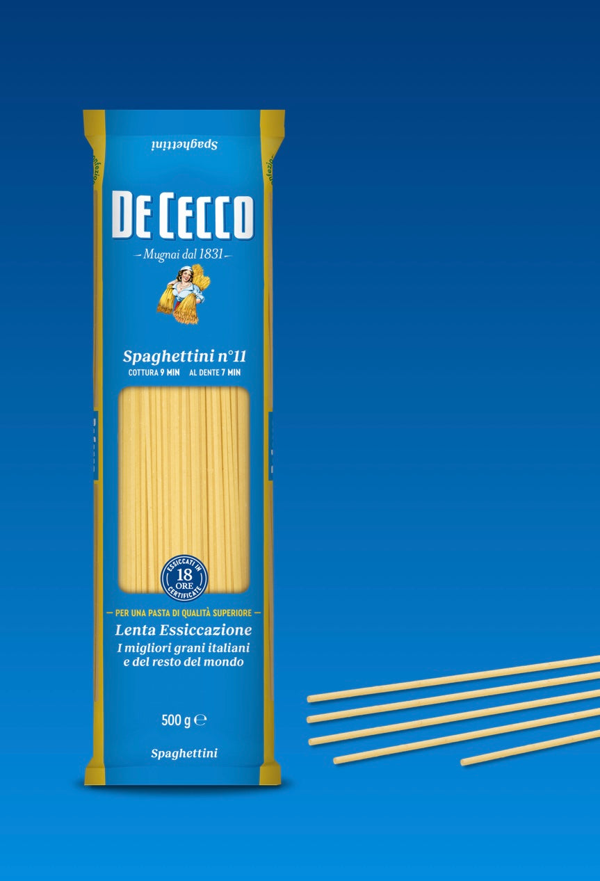 PASTA DE CECCO SPAGHETTINI N. 11 GR. 500