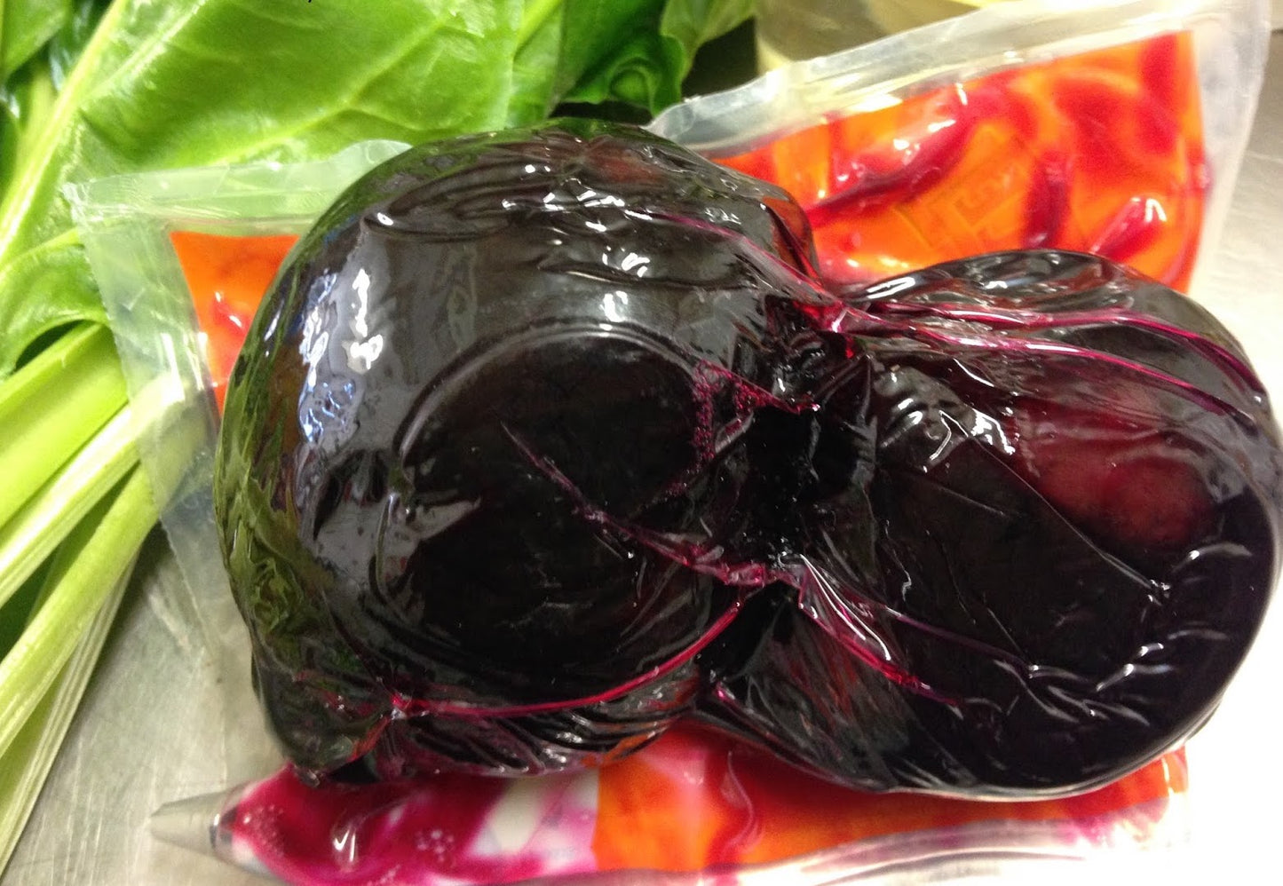 PRECOOKED RED TURNIP