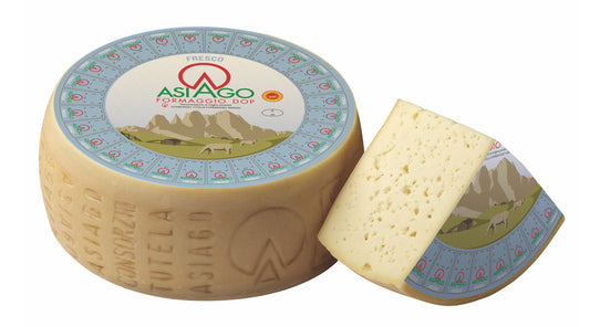 PRESSED ASIAGO DOP CHEESE 1/4 wheel