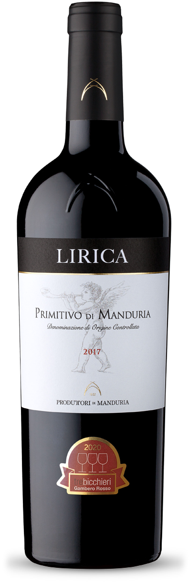 LIRICA - Primitivo di Manduria DOC 750ml - 2019 - 14,5% Vol