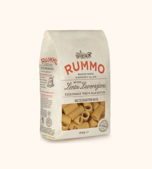 RUMMO PASTA HALB RIGATONI GR. 500