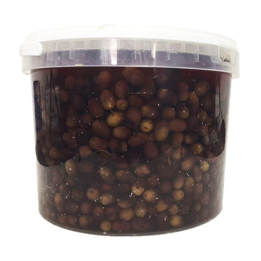 BLACK OLIVES 24/26 IN BRINE TIN ML. 4000